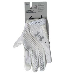 Under Armour Mens UA BLUR Football‎ Glove for Skill Players Gluegrip Gloves sz L